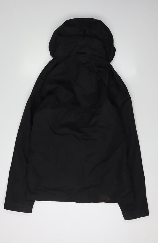 Regatta Men's Black M Rain Coat Hooded Jacket