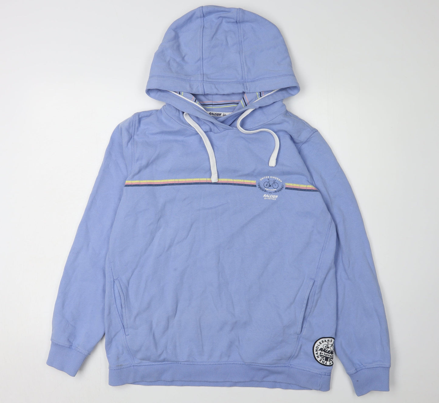 FatFace Blue Pullover Hoodie M Unisex Adults