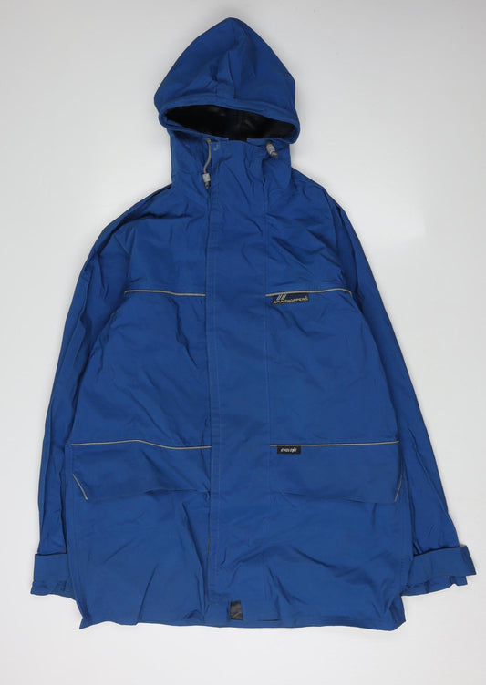 Craghoppers Men's Blue Waterproof Rain Coat Jacket M