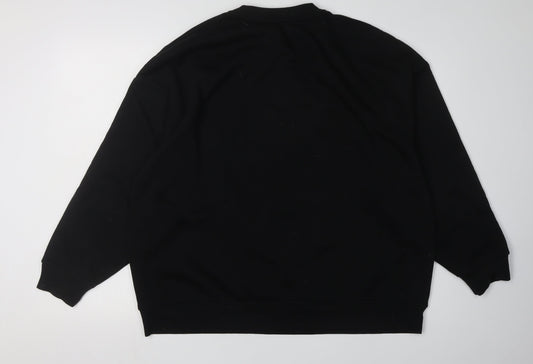 Aerosmith Black Pullover Sweatshirt Unisex M Music Graphic