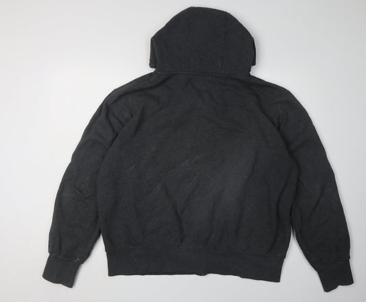 Firetrap Men's Black 2XL Full Zip Hoodie