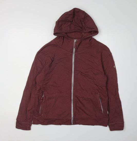 Craghoppers Women's Red Full Zip Hoodie, Size 10, Casual