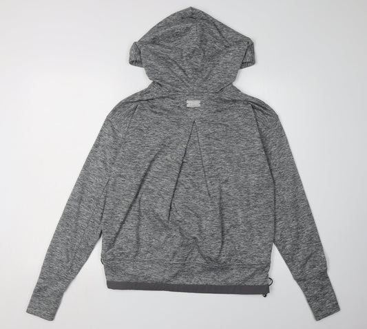 Next Women’s Grey Hooded Jacket XS Relaxed Fit