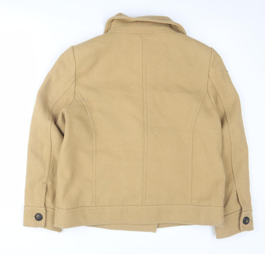 Marks and Spencer Women's Beige Pea Coat Size 12