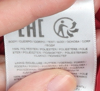 Tokyo Laundry Women's Red Puffer Jacket Size 10