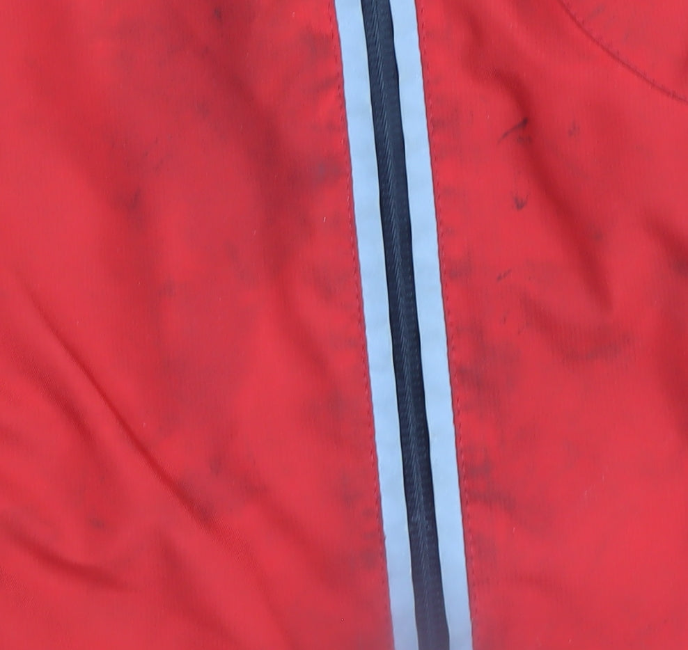 Madison Men's Red M Windbreaker Jacket for Cycling