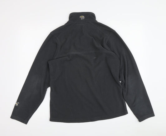 Mountain Hardwear Unisex Black 1/4 Zip Sweatshirt Small