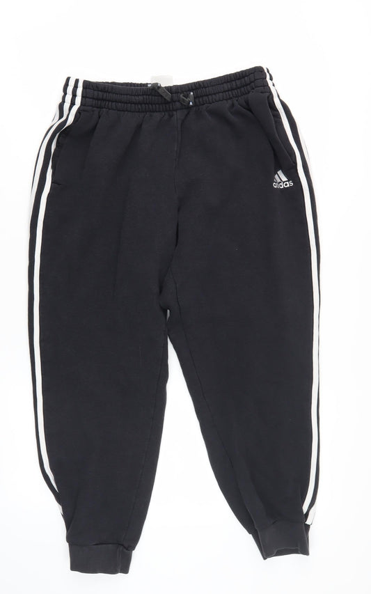 Adidas Men's Black Joggers L - Comfortable Sport Style