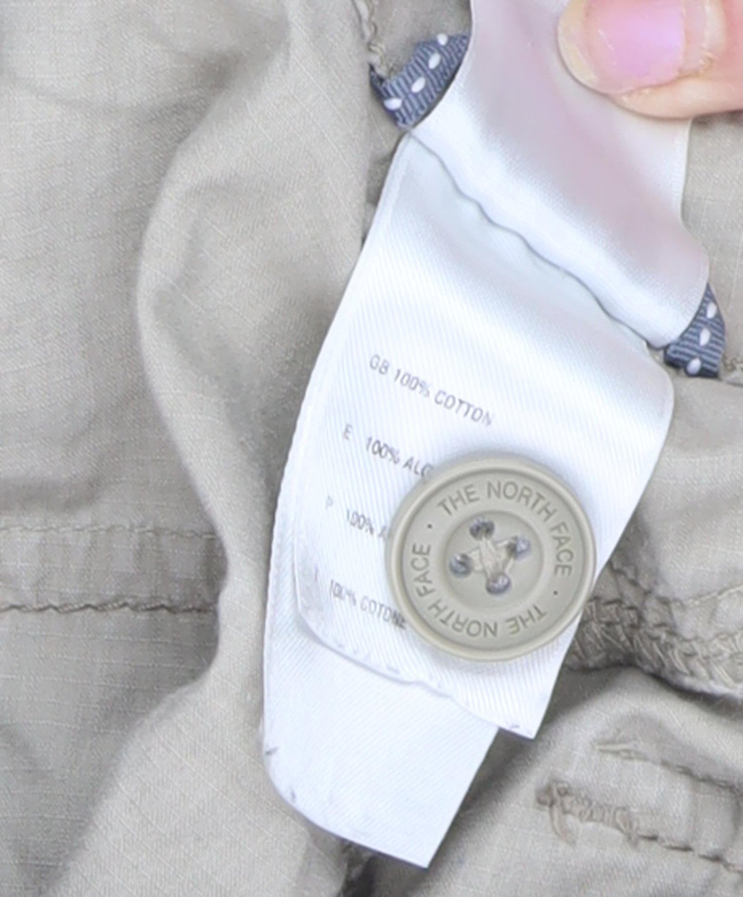 The North Face Women's Beige Cargo Trousers