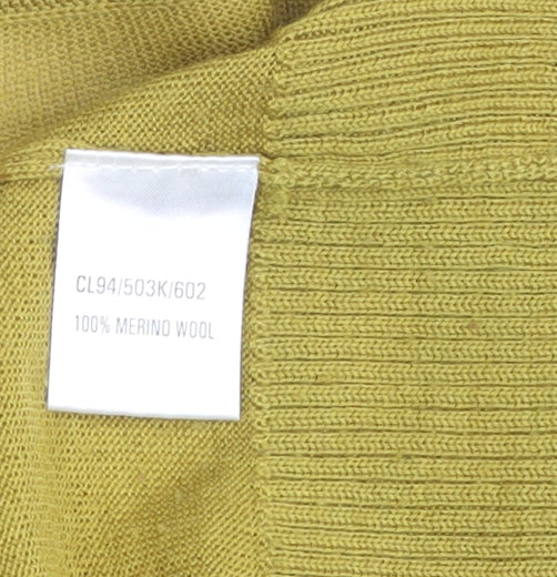 Paul Costelloe Women's Green 3/4 Sleeve Cardigan Size 4