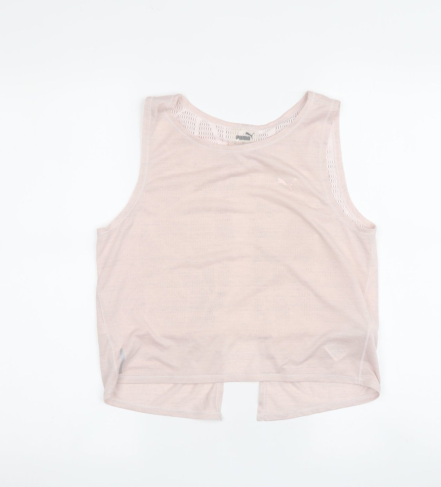 Puma Women's Pink Sleeveless Activewear Tank Size S