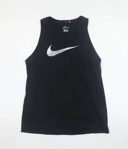 Nike Black Tank Top Unisex Adults S Athletic Fit