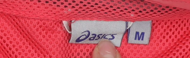 Additional view of Asics Men's Red Windbreaker Jacket, size M