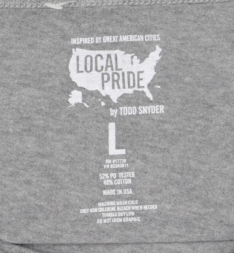 Local Pride Women's Grey T-Shirt - California Theme, L