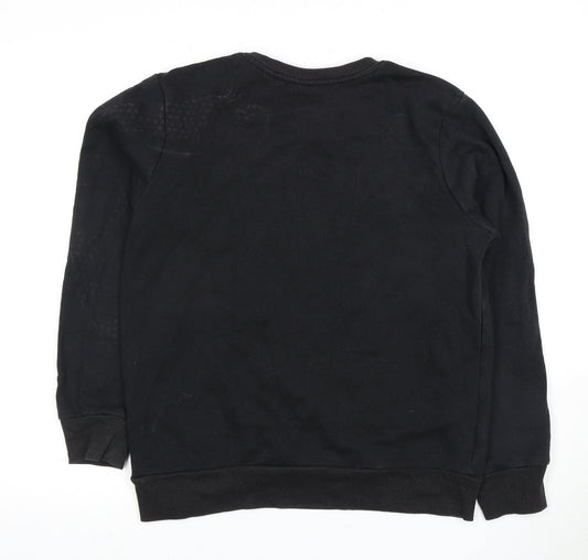 Converse Boys' Black XL Graphic Pullover Sweatshirt