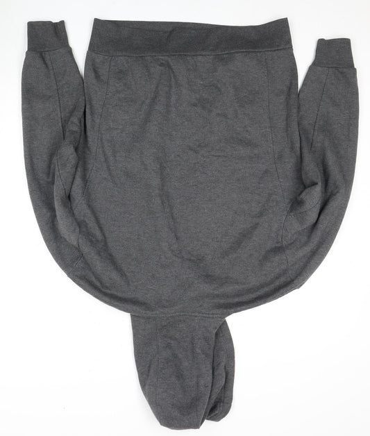 Slazenger Men's Grey Pullover Hoodie Medium