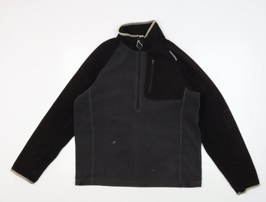Craghoppers Men's Black Fleece Sweatshirt L