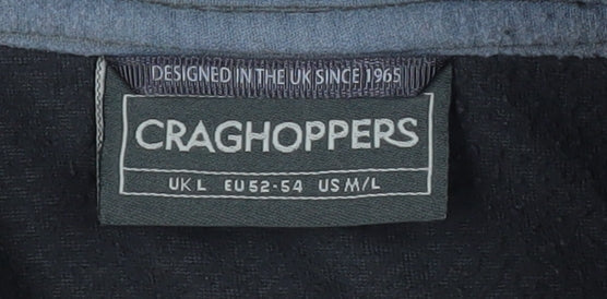 Craghoppers Men's Black Fleece Sweatshirt L