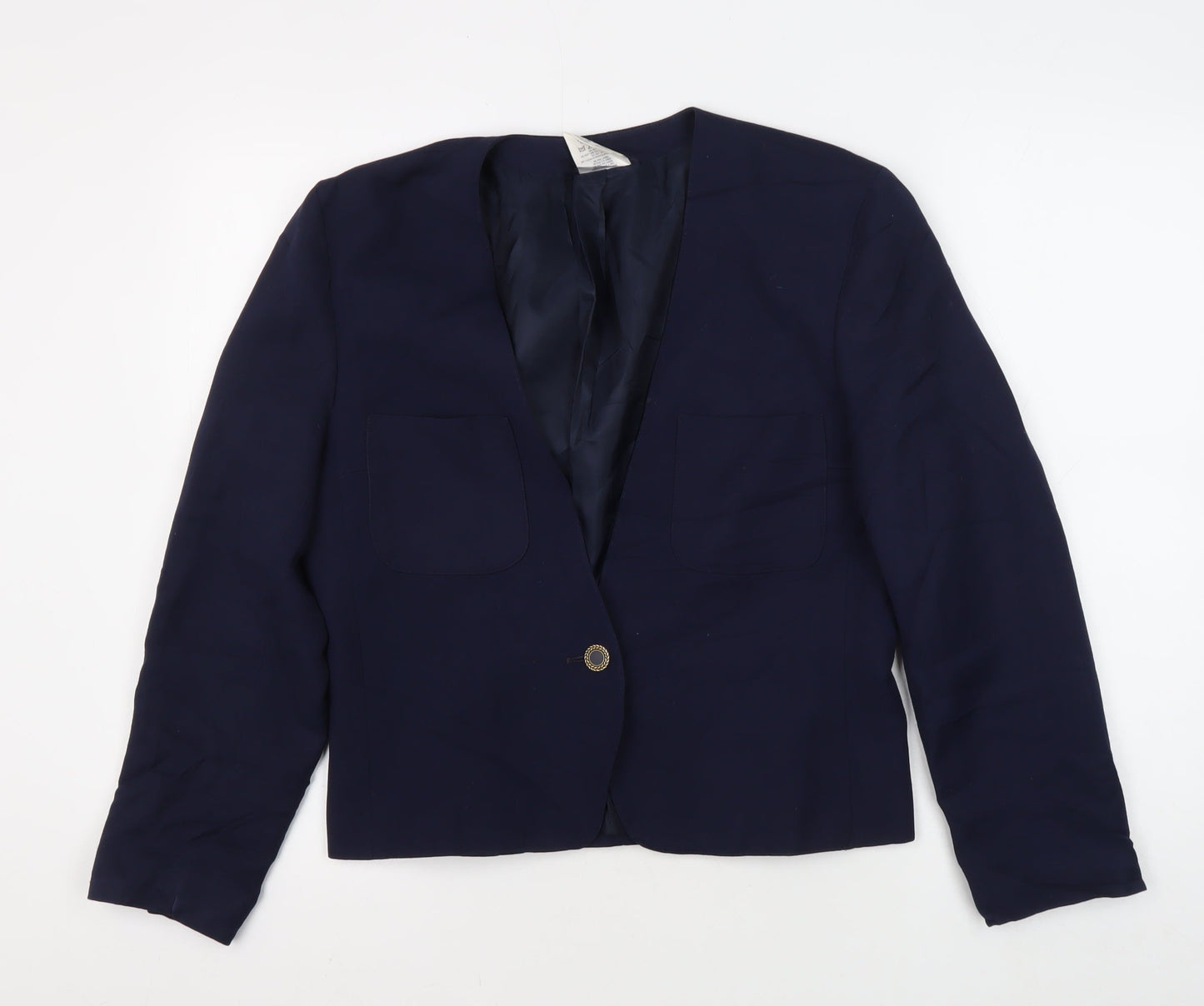 Alexon Women's Blue Classic Blazer, Size 12