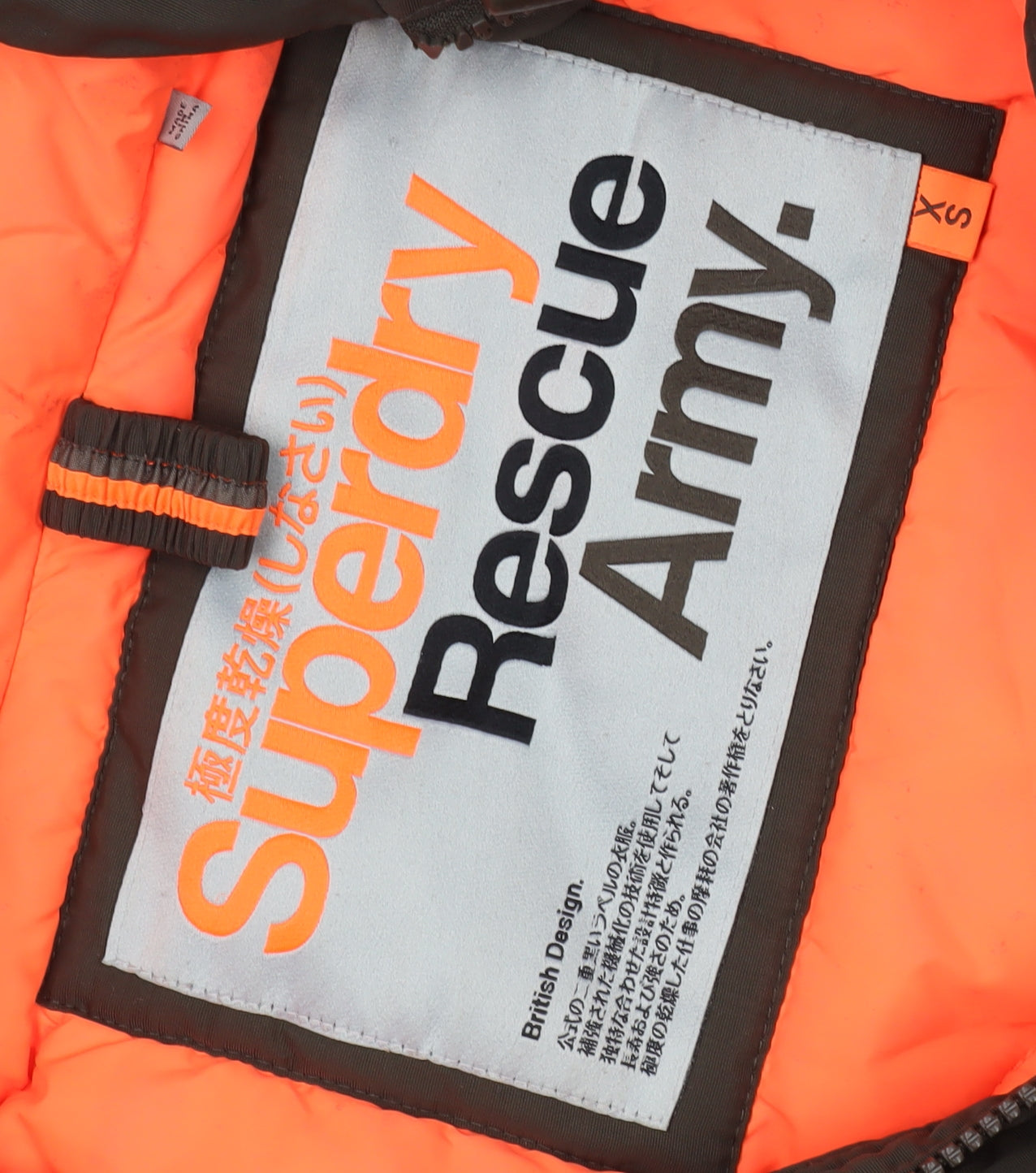 Superdry Green Men's Parka Jacket XS Hooded