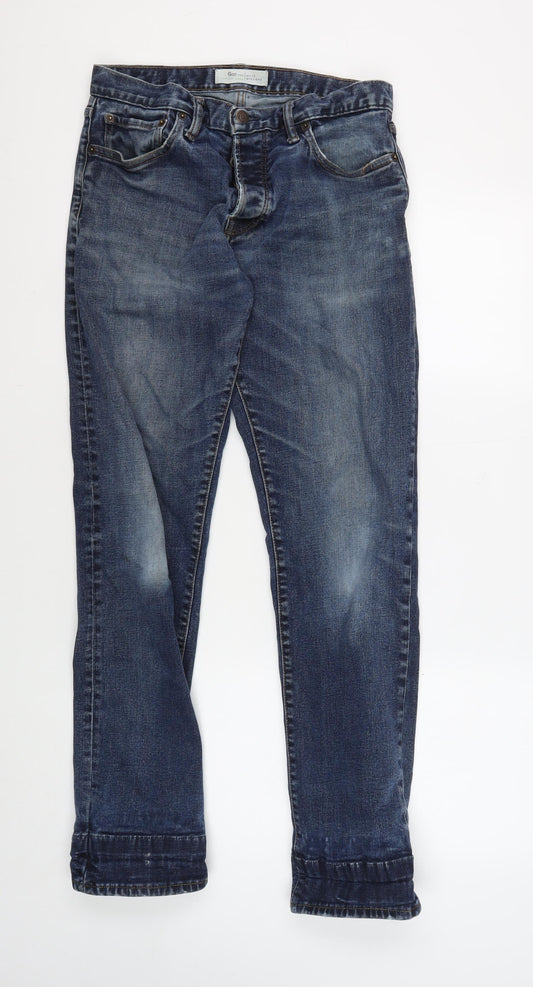Gap Men's Blue Straight Jeans, Size 32 Regular Fit