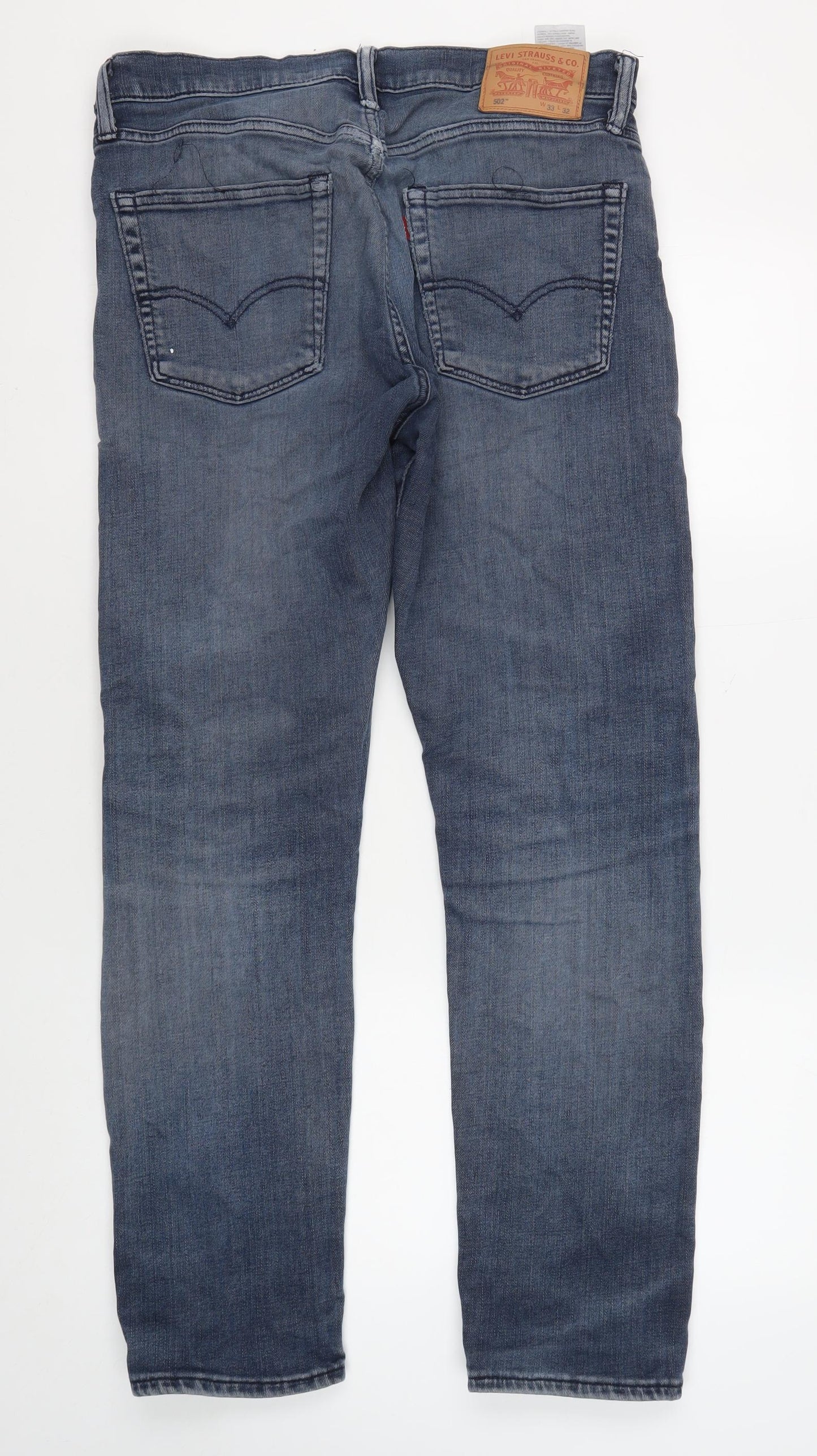 Levi Strauss & Co. Men's Blue Straight Jeans