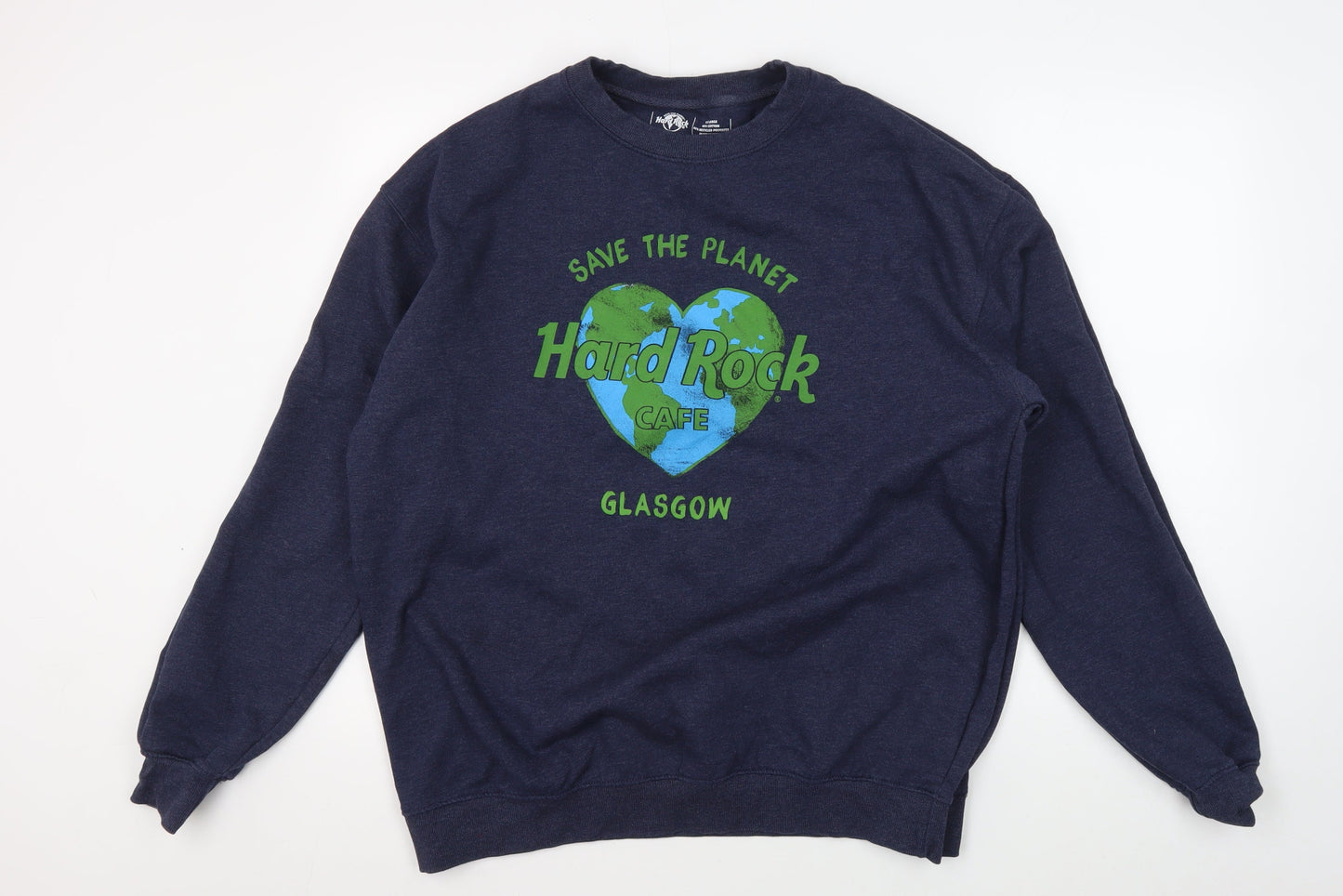 Hard Rock Unisex Blue XL Pullover Sweatshirt