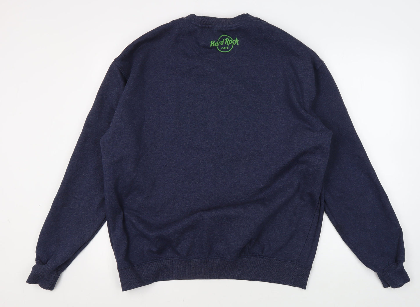 Hard Rock Unisex Blue XL Pullover Sweatshirt