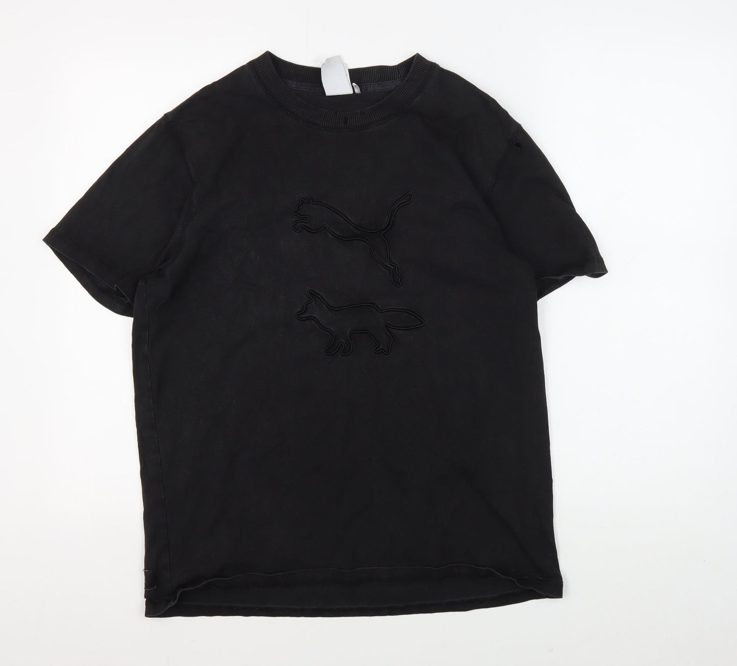 Puma Men's Black Crew Neck T-Shirt S