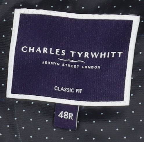 Charles Tyrwhitt Women's Blue Blazer 48R Classic Fit