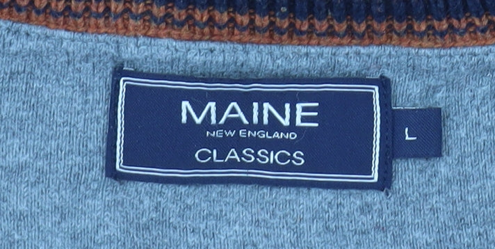 Additional view of Maine New England Men's Brown V-Neck jumper L