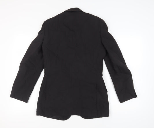 Topman Men's Black Blazer Jacket Size 36