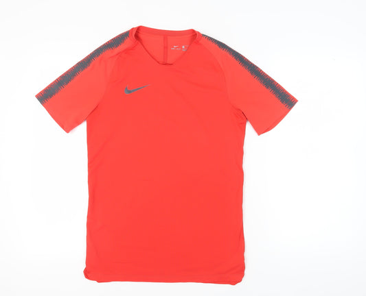 Nike Men's Red Athletic Running T-Shirt Size S