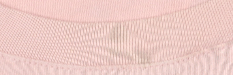 Champion Women's Pink Basic T-Shirt, M, Casual