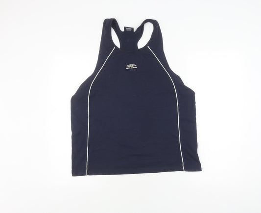 Umbro Men's Black Athletic Gym Tank Top L