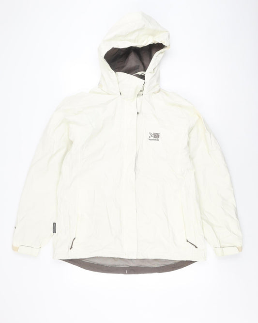 Karrimor Women's White Rain Coat Size 14