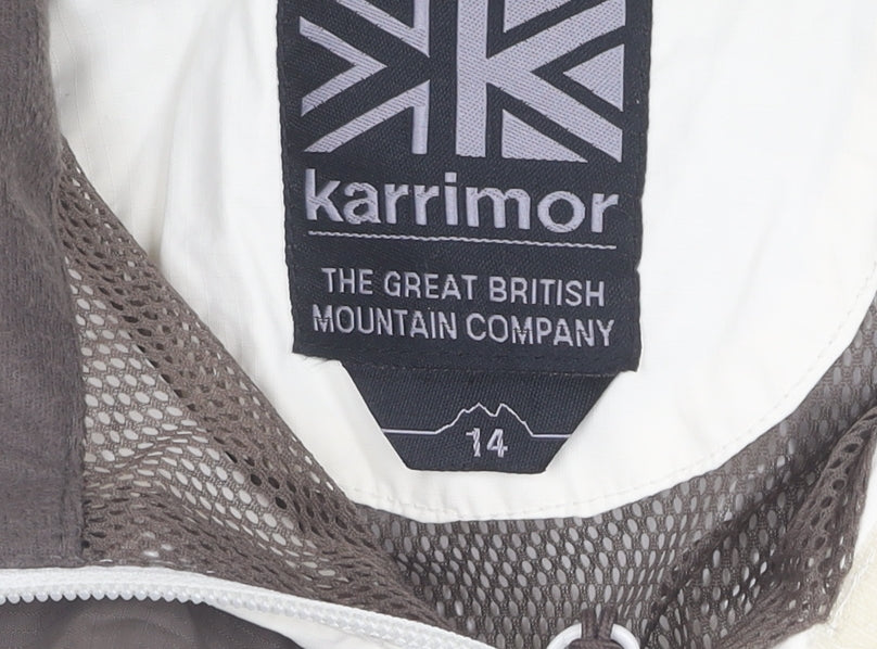 Karrimor Women's White Rain Coat Size 14