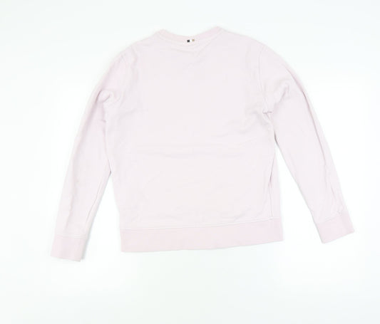BOSS Women's Pink Pullover Sweatshirt, Size M, Casual Wear