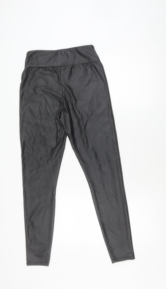 River Island Women’s Black Ankle Leggings Size 8