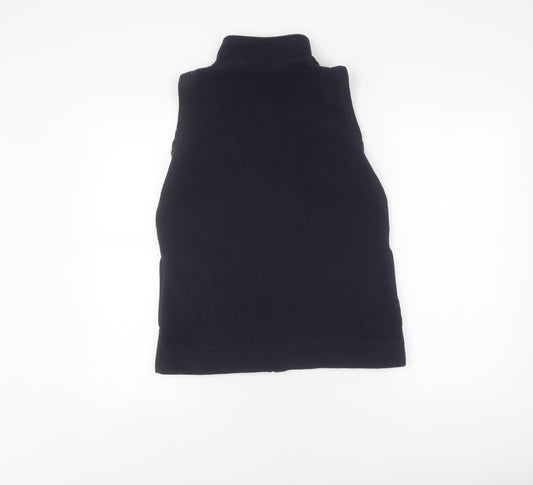 EWM Women's Blue Sleeveless Waistcoat, Size S