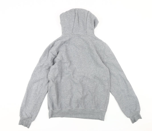 Firetrap Men's Grey Pullover Hoodie, Size S