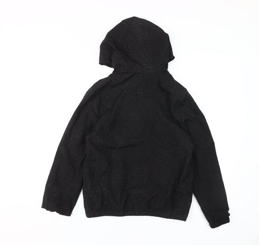 Lee Cooper Boys Black Windbreaker Jacket 13 Years