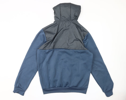 McKenzie Men's Blue Hooded Jacket L