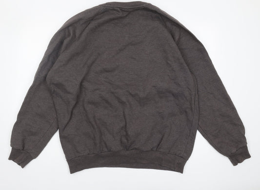 Donnay Men's Brown Pullover Sweatshirt XL