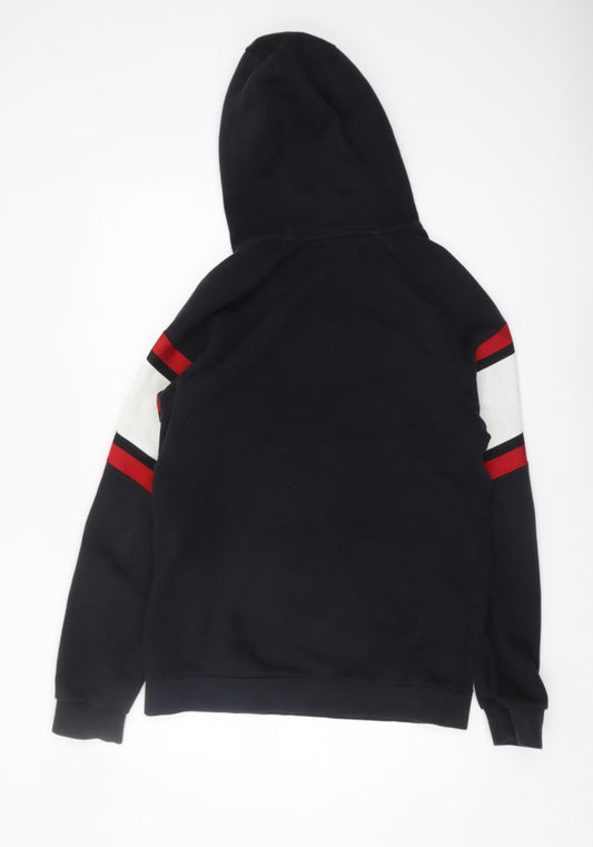 Jordan Men's Black Pullover Logo Hoodie - Small