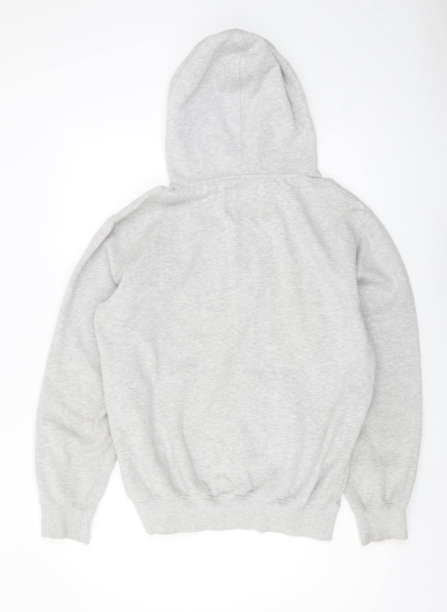 Hard Rock Cafe Men's Grey Pullover Hoodie L