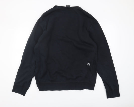 Nike Men's Black Pullover Sweatshirt L Skateboarding