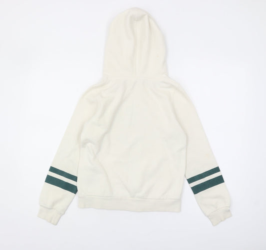 H&M Girls Ivory Harry Potter Pullover Hoodie, Size 10-12