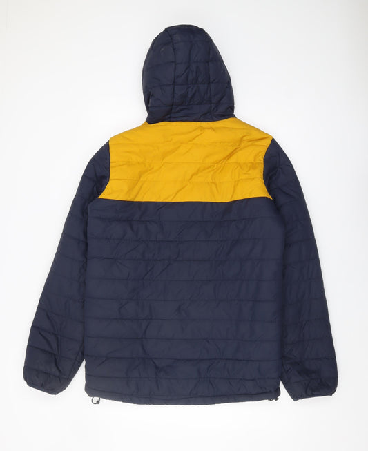 Peter Storm Men's Blue XS Puffer Jacket Lightweight Hooded