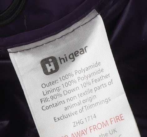 Hi Gear Women’s Purple Puffer Waistcoat Size 6